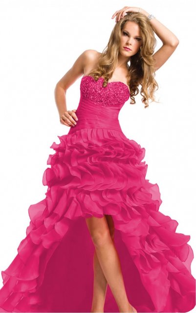 A-Line Princess Chiffon Formal Dresses Online Australia 2016